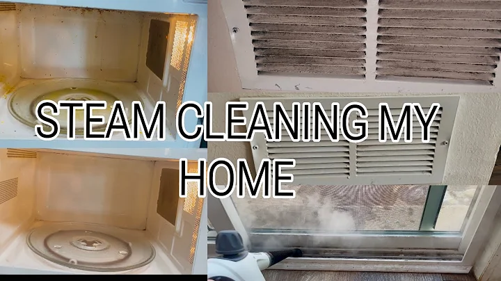 Steam Clean My Home With Me// Phueut Steam Cleaner/ Stephanie McQueen