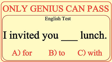Mixed English Test🌟| Only 1% Can Pass This Time|English With Jennifer