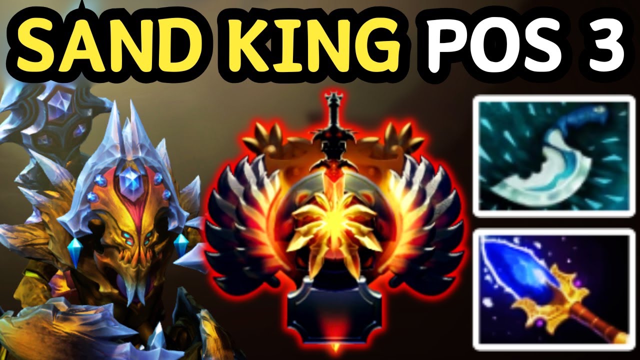🔥 FULL SAND, ZERO ESCAPE — SAND KING OFFLANE DESTROYS | DOTA 2 🔥