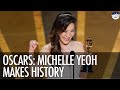 Asian film fans celebrate michelle yeoh as 1st asian woman to win oscar for best actress