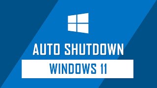how to auto shutdown windows11 computer | windows task scheduler