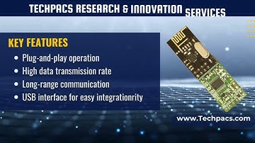 USB RF Serial Data TX/RX Link 2.4GHz Pair Detailed Description