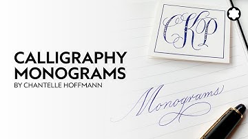 Calligraphy Monograms by Chantelle Hoffmann
