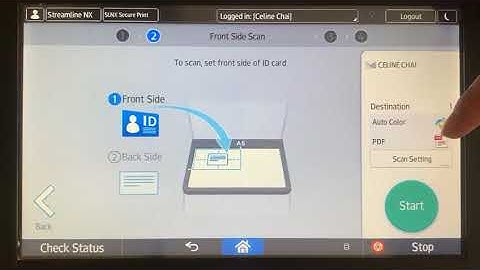Training Video   ID Card Scan