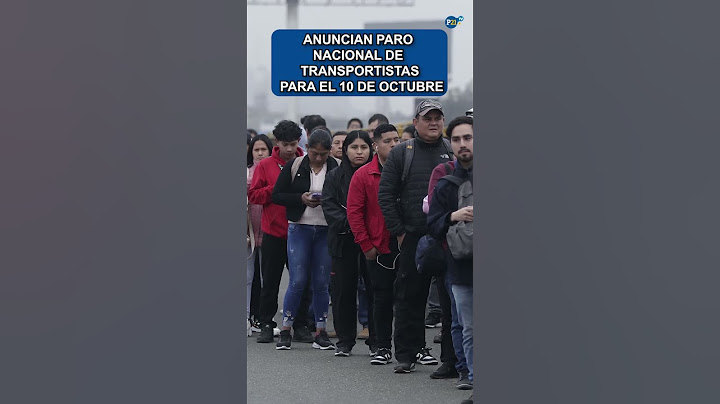 Anuncian paro nacional de transportistas para el 10 de octubre