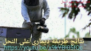 نتائج طريقة ديماري↩على طوائف النحل