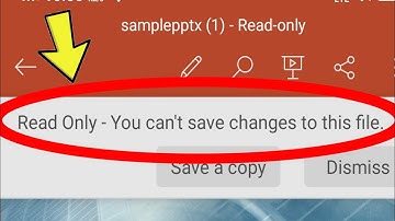 Ms PowerPoint Android || Read Only - You Can