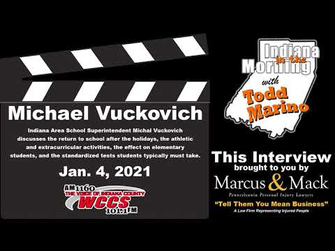 Indiana in the Morning Interview: Michael Vuckovich (1-4-21)