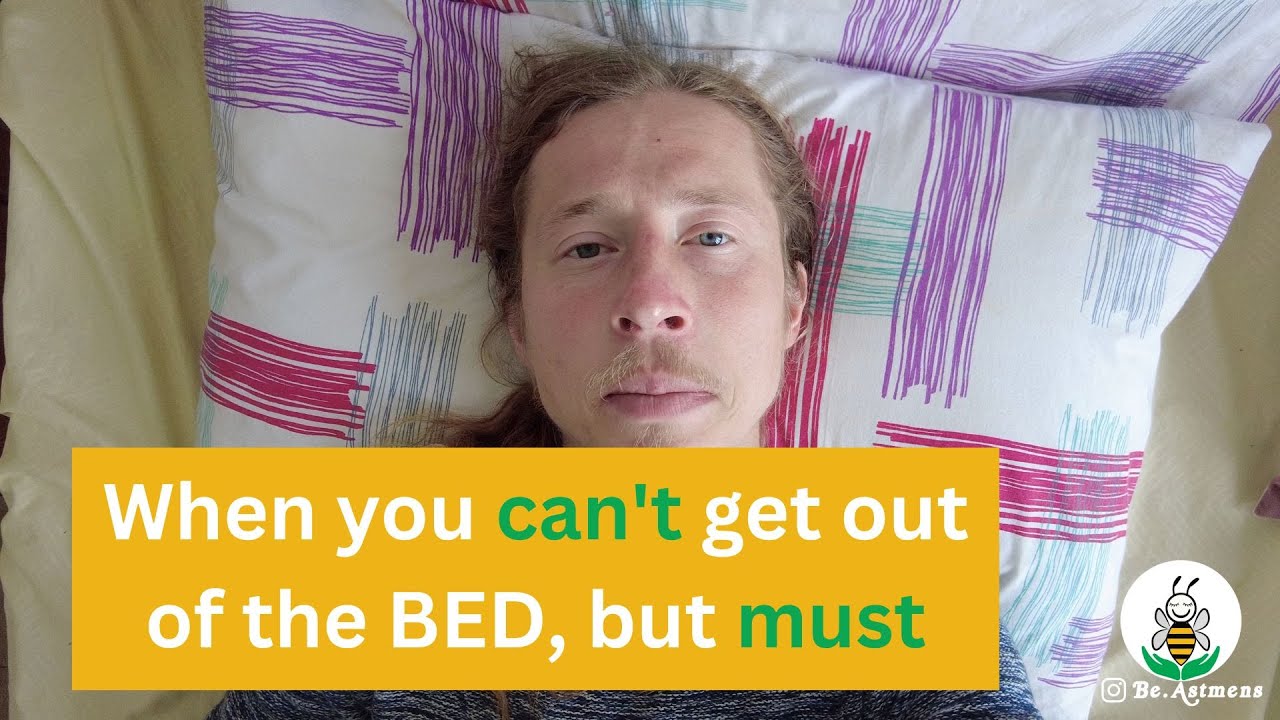 Pillow MORNING yoga when You have NO ENERGY to get out of the bed