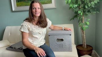 Review of Upgraded Collapsible Hanging File Storage Box