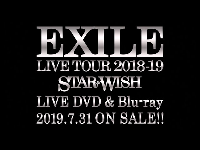 EXILE STAR OF WISH Blu-ray