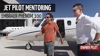 Phenom 100 jet pilot Mentoring | Part 1 Busy Airspace