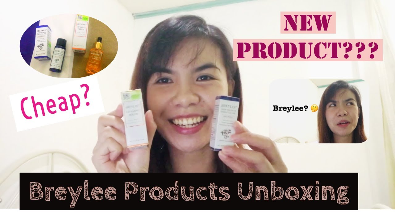 NEW SKIN CARE PRODUCT? | BREYLEE VITAMIN C SERUM | HAIR GROWTH ESSENTIAL OIL | UNBOXING | VLOG02