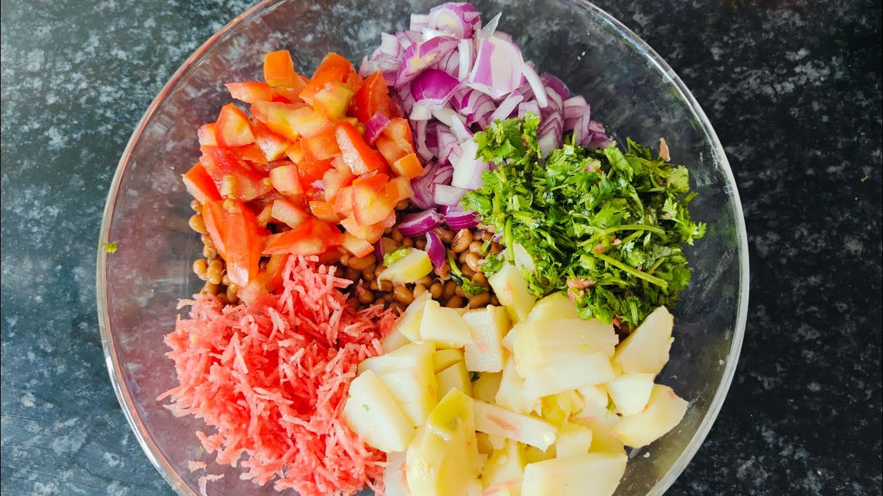 गर्मियों में जब भी छोटी मोटी भूख लगे तो ये रेसिपी बनाए सिर्फ 5 मिनट में। Rama's chat recipe/ healthy