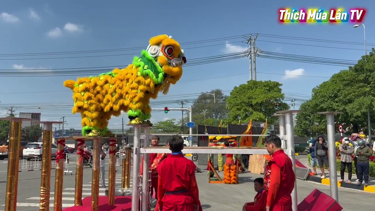 Nhơn Nghĩa Đường Múa Lân Hay Nhất 2026 / Lân Lên Mai Hoa Thung Tại VSIP Bình Dương