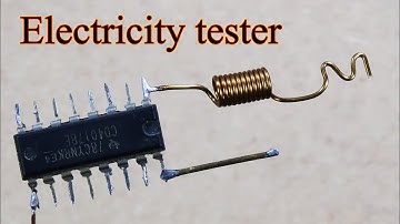 Make Electricity tester, diy non contact ac voltage detector
