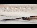 JUST 4 COLOURS! Abstract GRANULATION Techniques for Loose Watercolour Landscape Painting, Watercolor