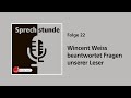 Wincent Weiss spricht über seine Songs und wie es ist, berühmt zu sein – Sprechstunde – Folge 22