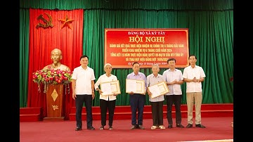 Kỳ Tây sơ kết công tác xây dựng Đảng 6 tháng đầu năm và triển khai nhiệm vụ 6 tháng cuối năm 2024