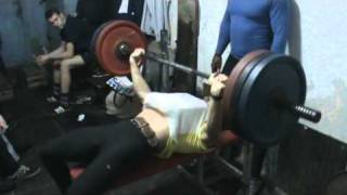 Bench Press 140*17  Oleksandr Pyatnytsya( 21.12.2010)