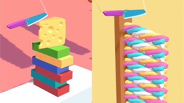 Slice Master! Very Satisfying And Relaxing ASMR Slicing Game