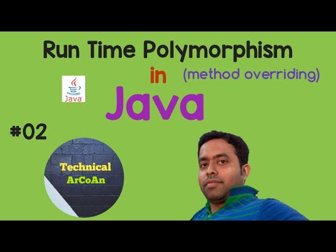 Run Time Polymorphism in Java | Method Overriding |OOP| Java Tutorial for Beginners