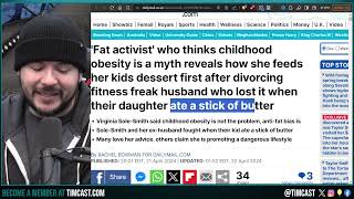 Fat Activists Husband Leaves Her After Her Daughter Ate A Stick Of Butter, Leftists Are Fat & Sickly