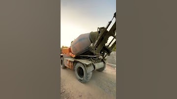 Macons Self Loading Mixer | macons concrete mixer #shorts #concrete