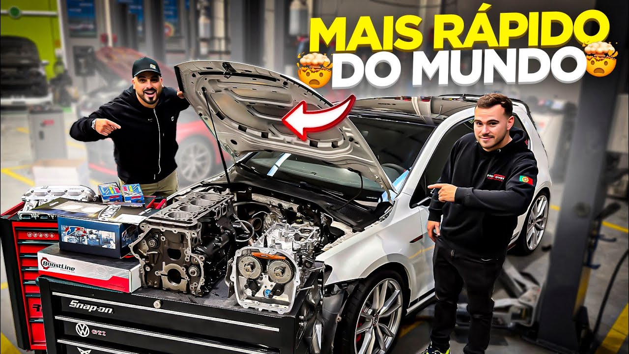 VAMOS MONTAR O GTI MAIS RÁPIDO DO MUNDO !!!