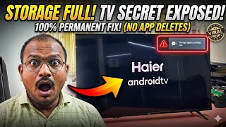 Storage Running Out Tv Secret Exposed 100% Permanent Fix No App Deletes