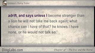The Fox and the Horse - Grimm's Fairy Tales by the Brothers Grimm - 47