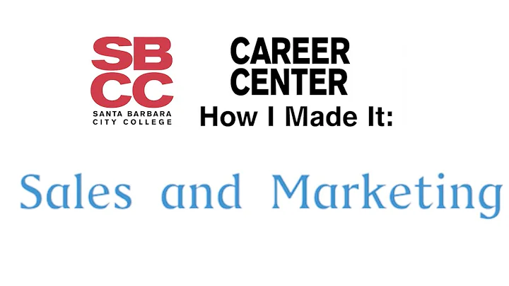 How I Made It: Sales & Marketing