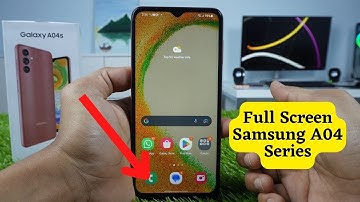 How To Change Button Navigation To Gestures On Samsung Galaxy A04S A04 and Galaxy A04E