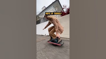 This is how you get cool shots of yourself riding Onewheel! #onewheel #onewheelpintx