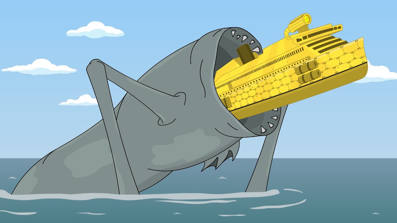 The Sea Eater has swallowed GOLDENTANIC | Ship Animation