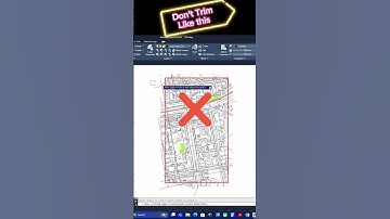 Trim in one Click: AutoCAD #autocad #autocad2d #autocad3d #autocadtips #autocadtutorial #autocadtips