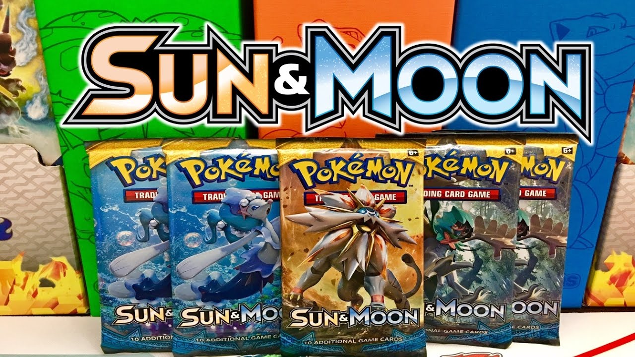 LAST PACK MAGIC!!! Opening 5X Pokemon Sun and Moon Booster Packs ...
