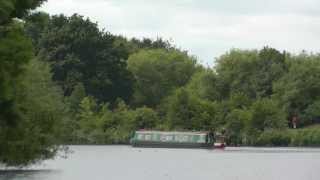 Narrowboat on River 4