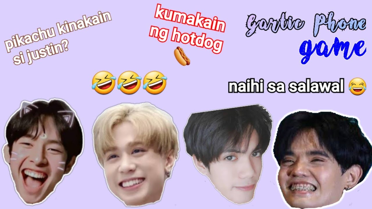 SB19-  Gartic Phone with SB + A'TIN || tawang tawa ako sa drawing nila 🤣