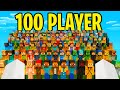 100 PLAYER DI MINECRAFT HANNO COSTRUITO QUESTA MAPPA