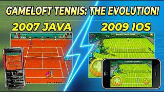 Gameloft Tennis Games Evolution | JAVA & iOS