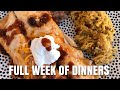 FULL WEEK OF DINNERS
