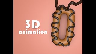 3D Donut animation C4D