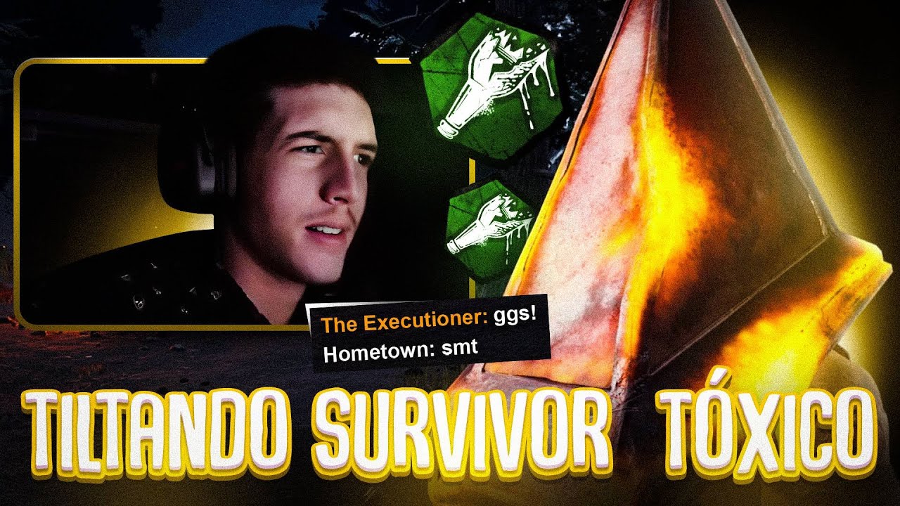 TILTEI O SURVIVOR TÓXICO QUE FORÇOU O PIOR MAPA PRO MEU KILLER E FIZ A VIRADA IMPOSSÍVEL...