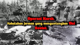 Operasi kursk. Kekalahan Jerman yang menguntungkan Uni Soviet.