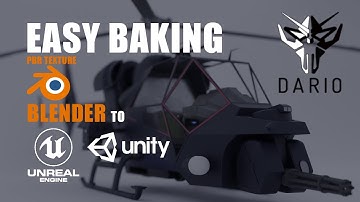 Blender to Unreal and Unity - Export and Bake Anything