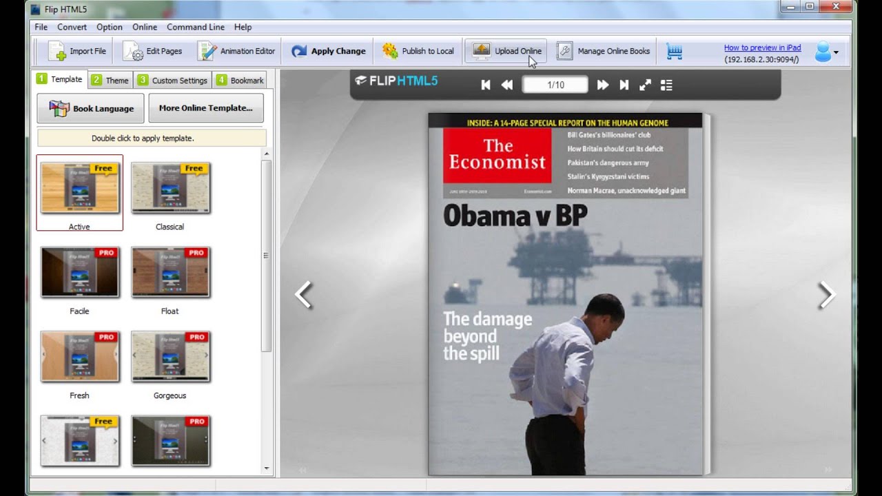 Top 3 Collections of jQuery flipbook app for Mac   Password protect your content