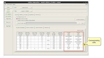 How to create an initial Hcell list for Calibre LVS jobs, using Calibre Interactive