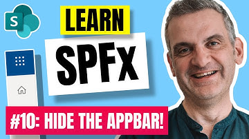 Hide the AppBar with Application Customizers! | SharePoint Framework for Beginners (SPFx) 2021 E10