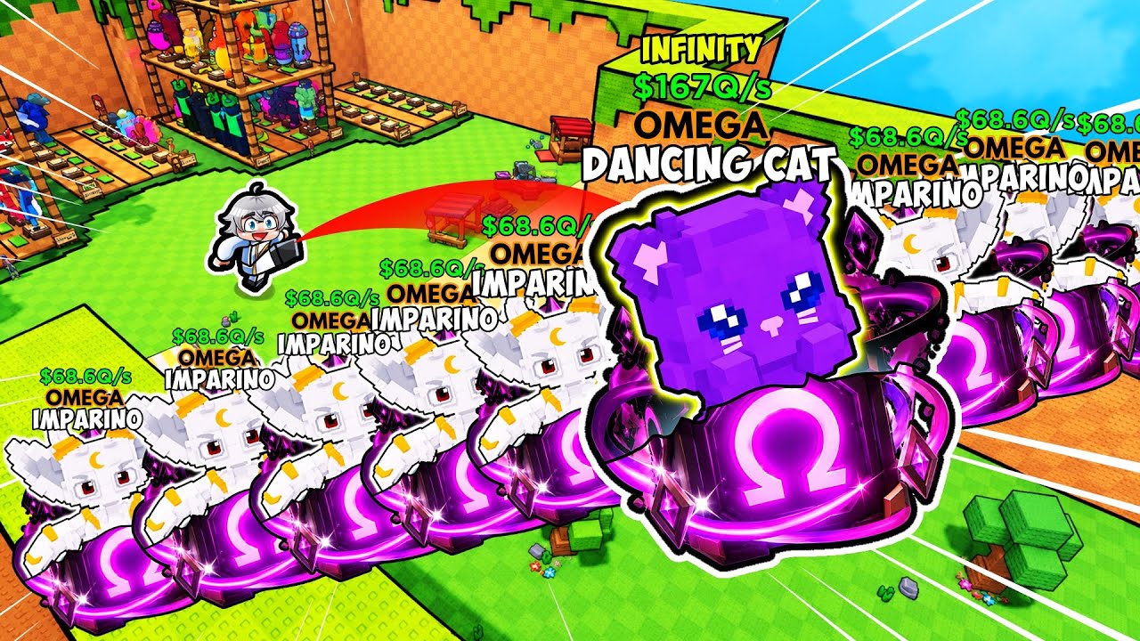 GOKIL! Aku Dapet 9 OMEGA TERBARU yang SUPER LANGKA di Kick a Lucky Block!